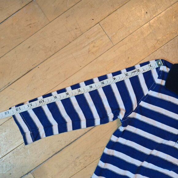Hugo Boss Toddler Polo Shirt | Size 2T / EU 86 Blue & White Stripes - Picture 13 of 15